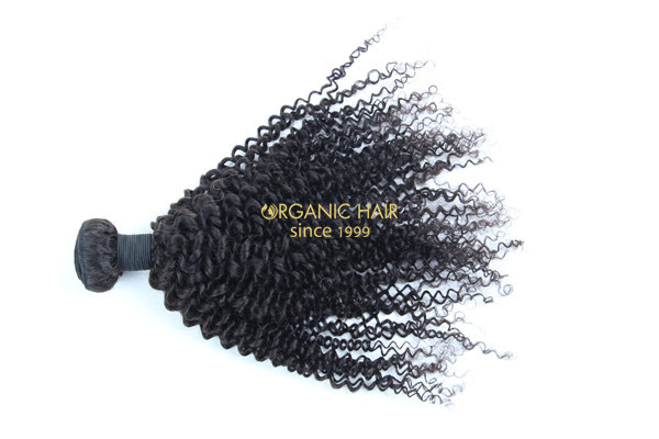 Virgin brazilian kinky curly hair extension